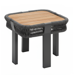 Stolik boczny 52*52 HIGOLD BORROMEO 205461 / BLACK
