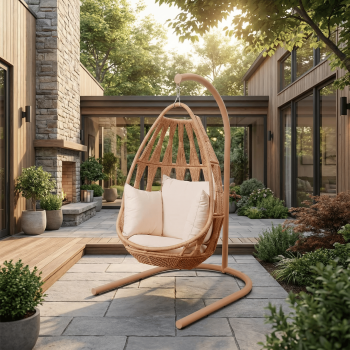 Підвісне kрісло (без подушок) SKYLINE DESIGN , KRABI 24136-RN