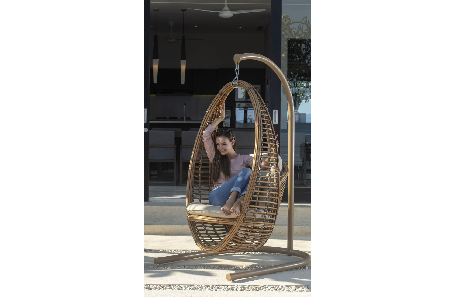 Hanging сhair (without cush) SKYLINE DESIGN , HERI 2972-SH