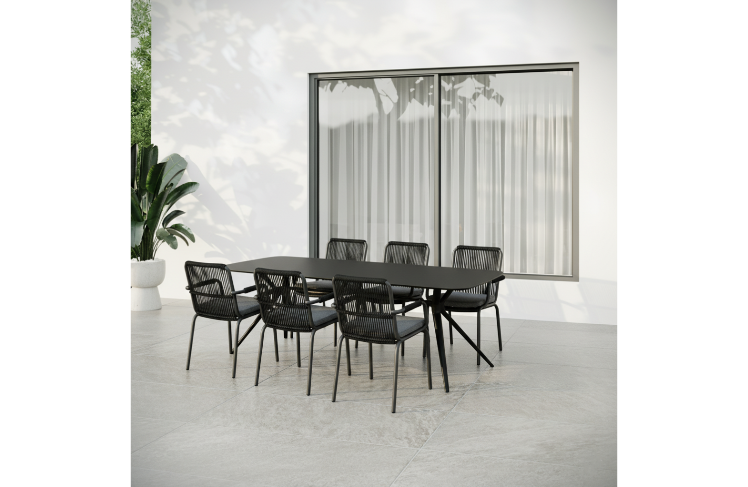 Обідній стіл 240 / прямокутний SUNART SUN 48G