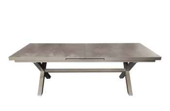 Extension Rectangular Dining Table 240-300 SUNART SUN 30T / TAUPE HPL