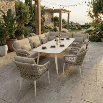 Low Dining Table 180 / SUNART SUN 79T / TAUPE