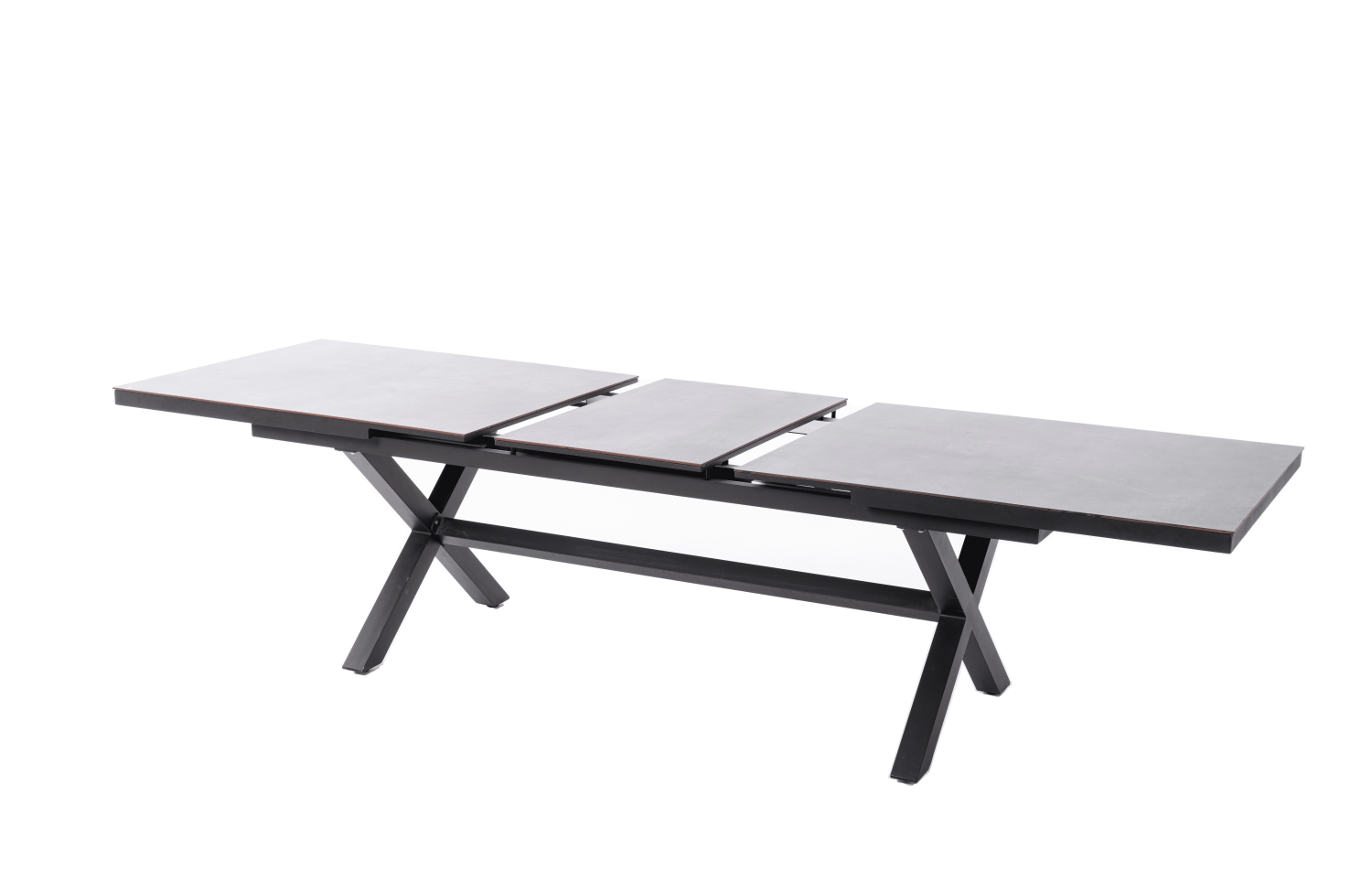Extension Rectangular Dining Table 240-300 SUNART SUN 30G / ANT HRACITE HPL