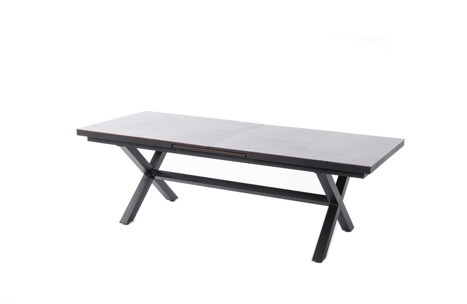 Extension Rectangular Dining Table 240-300 SUNART SUN 30G / ANT HRACITE HPL