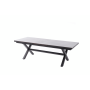 Extension Rectangular Dining Table 240-300 SUNART SUN 30G / ANT HRACITE HPL