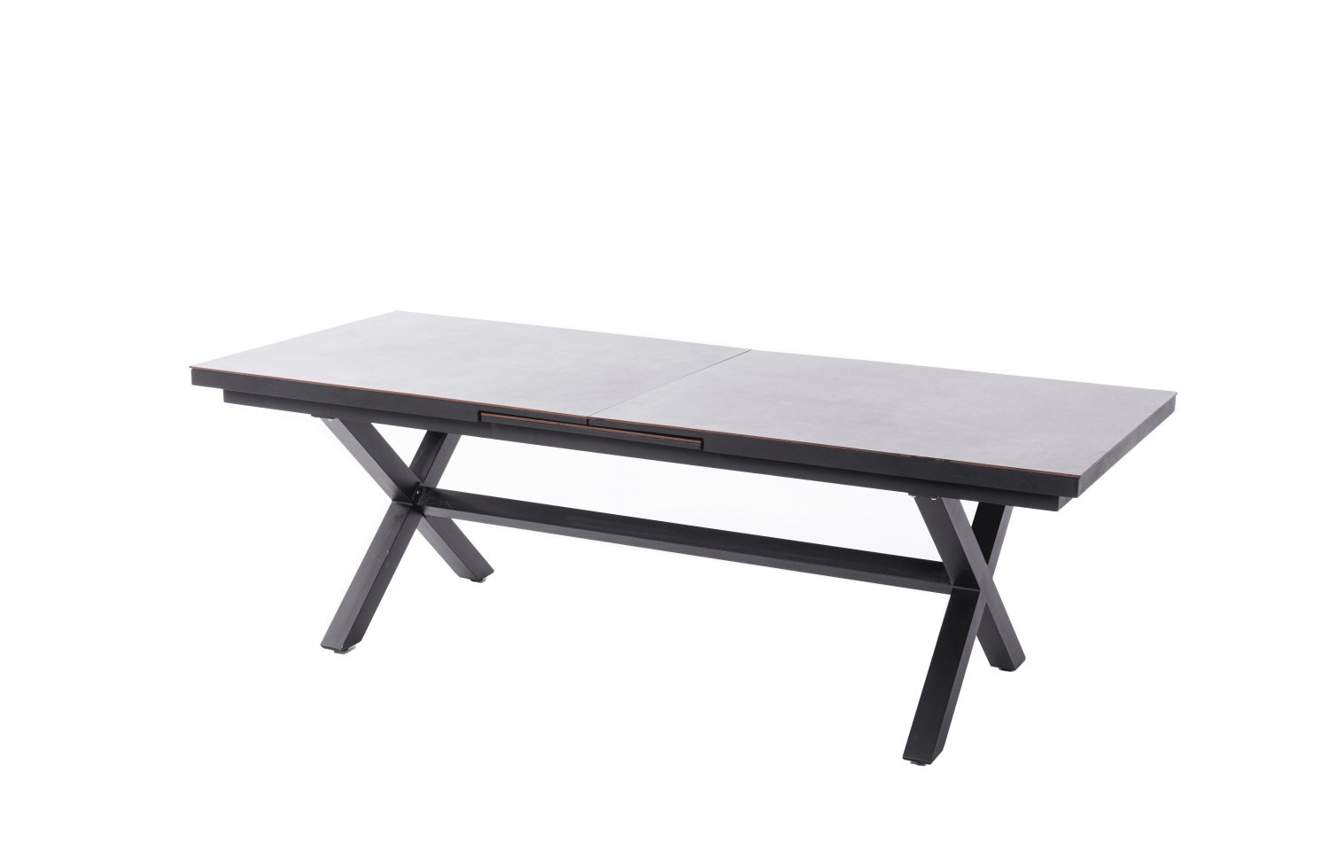 Extension Rectangular Dining Table 240-300 SUNART SUN 30G / ANT HRACITE HPL