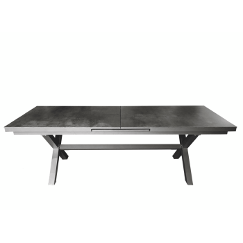 Extension Rectangular Dining Table 240-300 SUNART SUN 30G / ANT HRACITE HPL