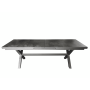 Extension Rectangular Dining Table 240-300 SUNART SUN 30G / ANT HRACITE HPL