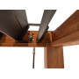 IMPERADOR ПЕРГОЛА DELUX 3,0 х 4.0 (без бічн) / ANTHRACITE / DARK WOOD