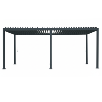IMPERADOR ПЕРГОЛА DELUX 3,0 х 6.0 (без бічн) / ANTHRACITE / ANTHRACITE