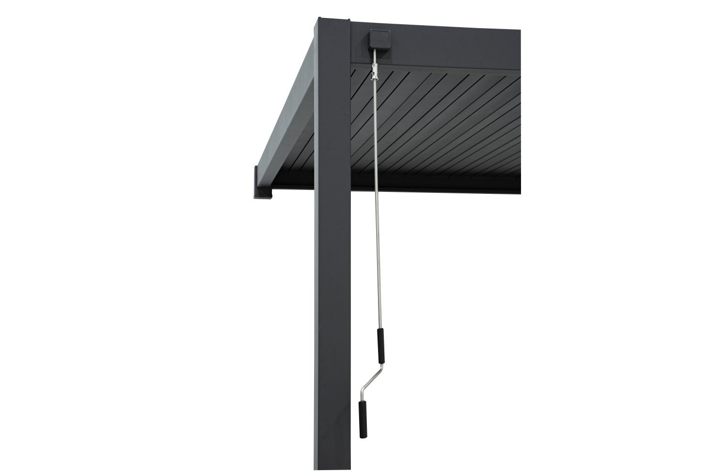 IMPERADOR PERGOLA 3,0 x 4,0 (bez boków) / ANTRACYT / ANTRACYT