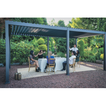 IMPERADOR PERGOLA 3.0 x 6.0 (without sides) / ANTHRACITE / ANTHRACITE