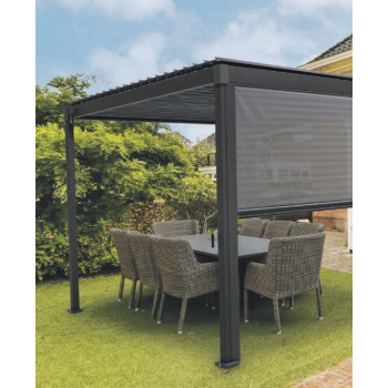 IMPERADOR Pull Down Screen 3 m / ANTHRACITE