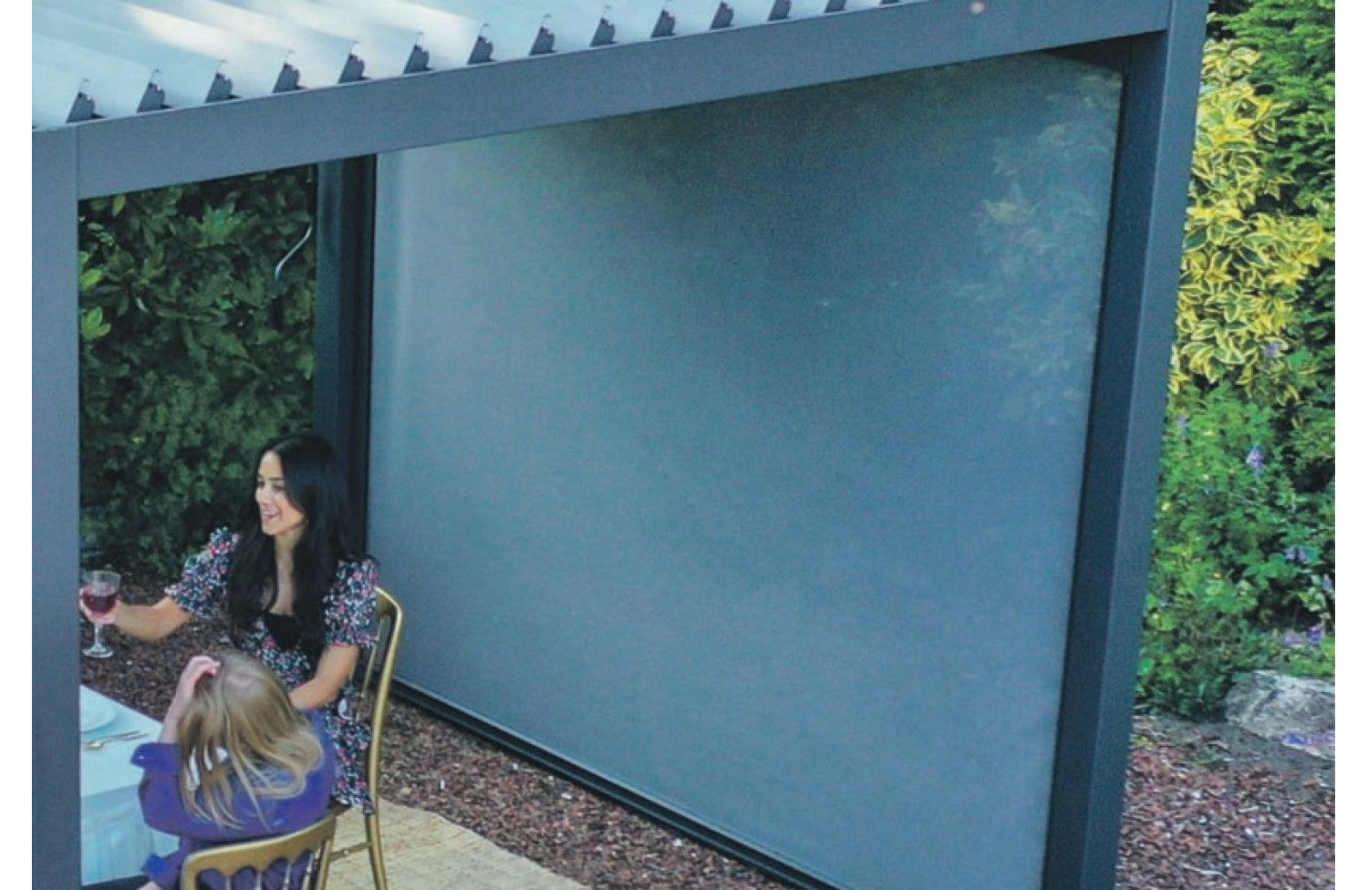 IMPERADOR Pull Down Screen 4 m / ANTHRACITE