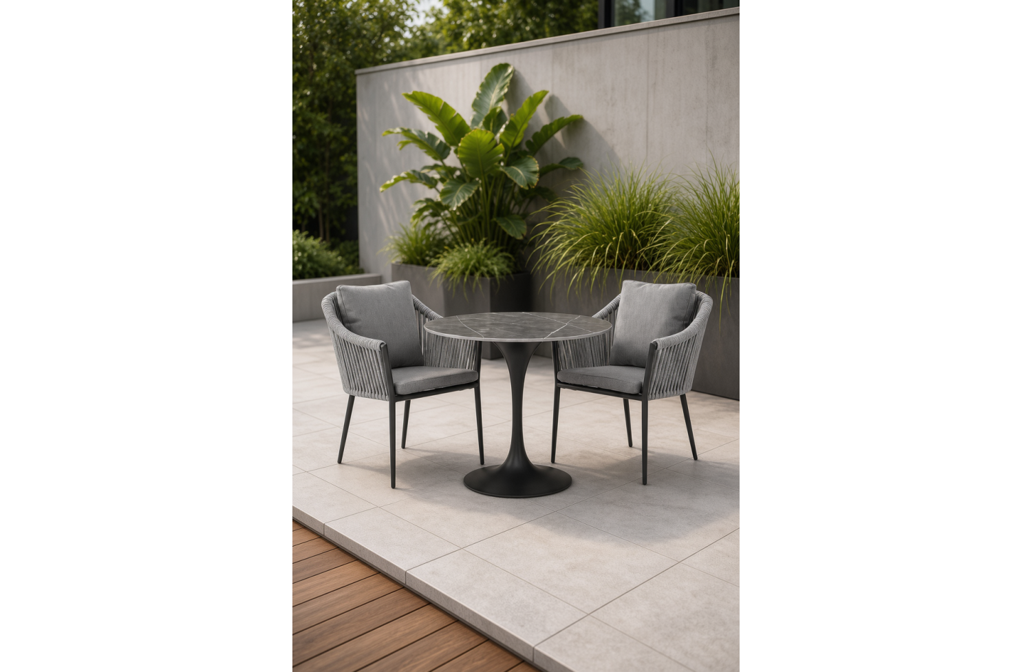 Round Dining Ttable d.70 SUNART SUN 82G / ANTHRACITE