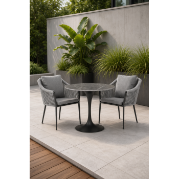 Okrągły Stol Jadalny d.70 SUNART SUN 82G / ANTHRACITE