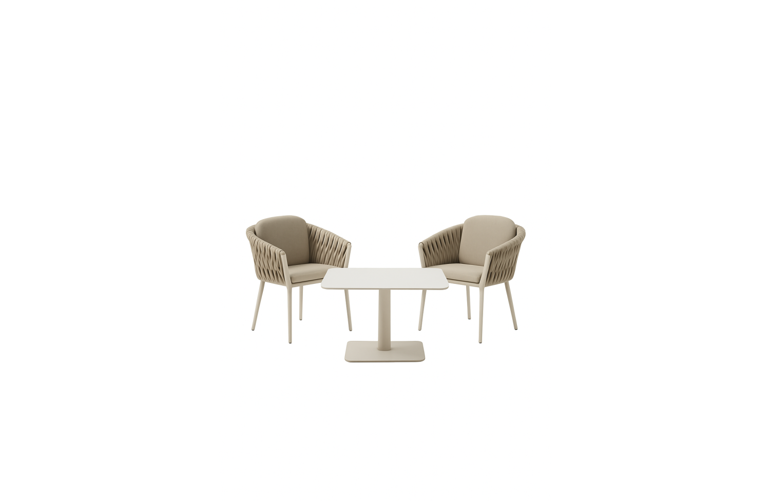 Кавовий Столик 59*59 SUNART SUN 59T / TAUPE