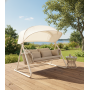 Swing 2 axles (with pillows) SUNART SUN 16T / TAUPE