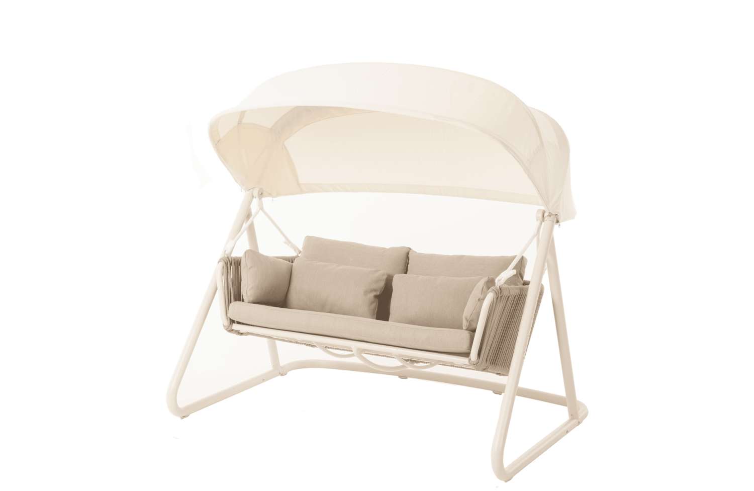 Swing 2 axles (with pillows) SUNART SUN 16T / TAUPE
