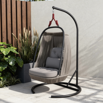 Wisząca huśtawka (z poduszkami) SUNART SUN 84G / ANTHRACITE