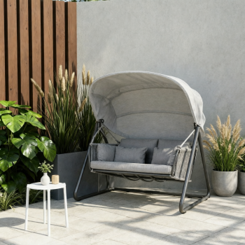 Гойдалка 2-місна (з подушками) SUNART SUN 16GS / ANTHRACITE