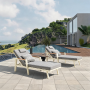 Sunlonger (with cushions) HIGOLD EMOTI 697751 / TAUPE