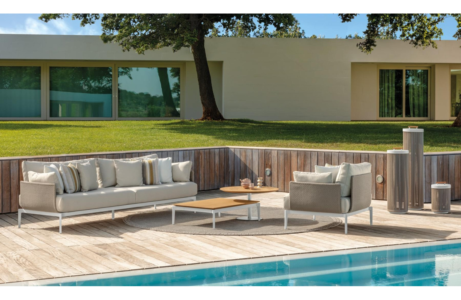 Dining Armchair (with cush) TALENTI LEAF LEASP