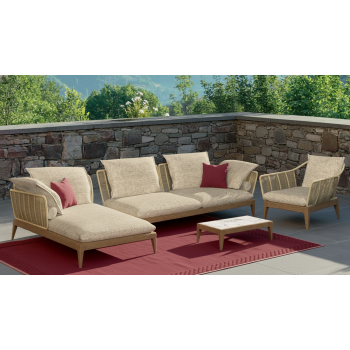 Corner set (with cushions) TALENTI CRUISE TEAK CRULDIVSX/CRULXLDX/CRULPL/CRULTC45