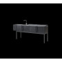 Outdoor Kitchen (wall / sink and tap) CANE-LINE DROP 3550AL / P3550ST / W3550T / ANTRACITE