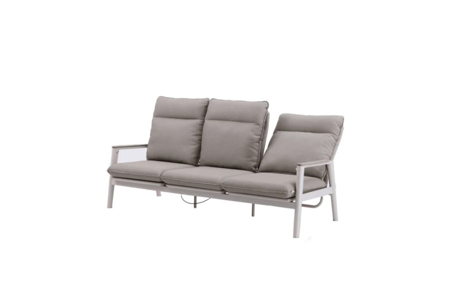 Zestaw wypoczynkowy dla 5 osób (z poduszkami) SKANDI ROPE SK 02TR (1 szt) / 03TR (2 szt) / 01T (szt) / TAUPE