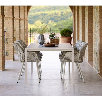 Blat do stołu jadalnianego 200*100 CANE-LINE TOSCANA SAND P200X100CTS
