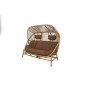 2-seater sofa (with cushion) CANE-LINE HIVE 55700U / F55700T / 55700Y151