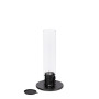 Tabletop fireplace HOFATS SPIN 120 00019 / BLACK