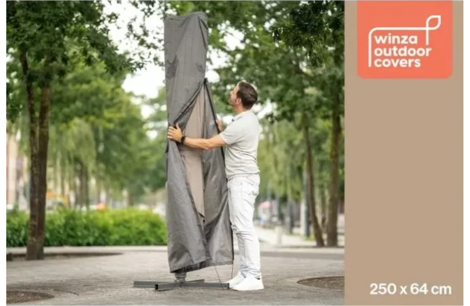 Pokrowiec na parasol / h250*64 WINZA 10811
