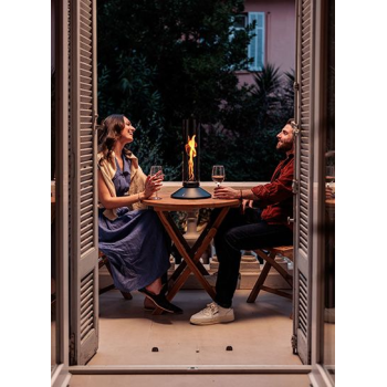 Tabletop fireplace HOFATS SPIN X 1200 00961 / BLACK