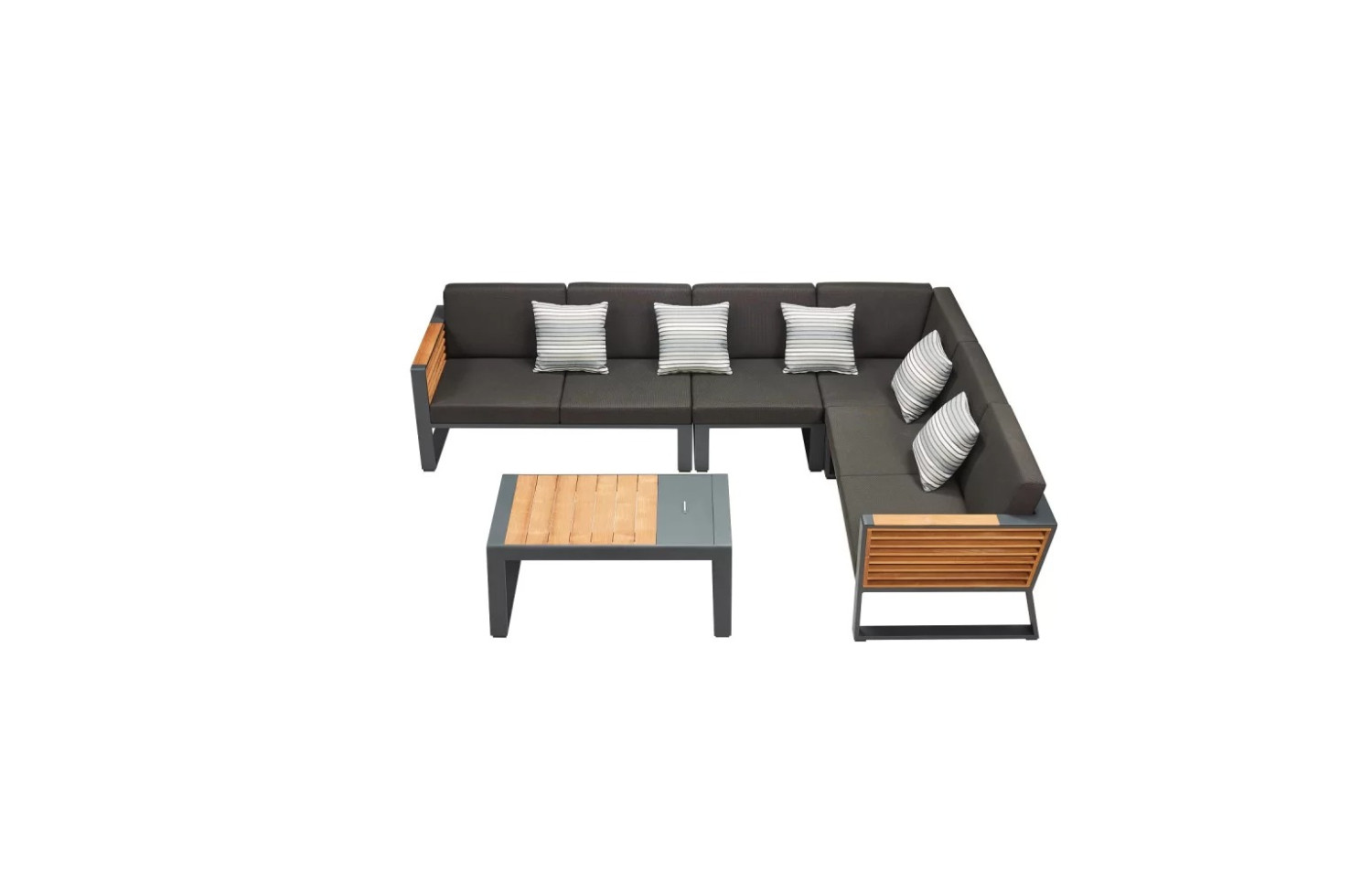 3-Seater sofa (with cushions) HIGOLD NEW YORK 204044 / 20402244 / BLACK
