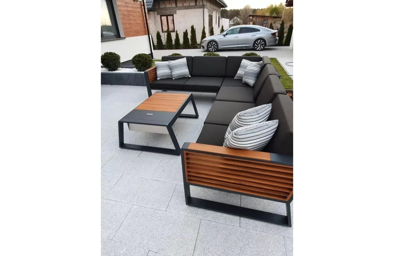 3-Seater sofa (with cushions) HIGOLD NEW YORK 204044 / 20402244 / BLACK