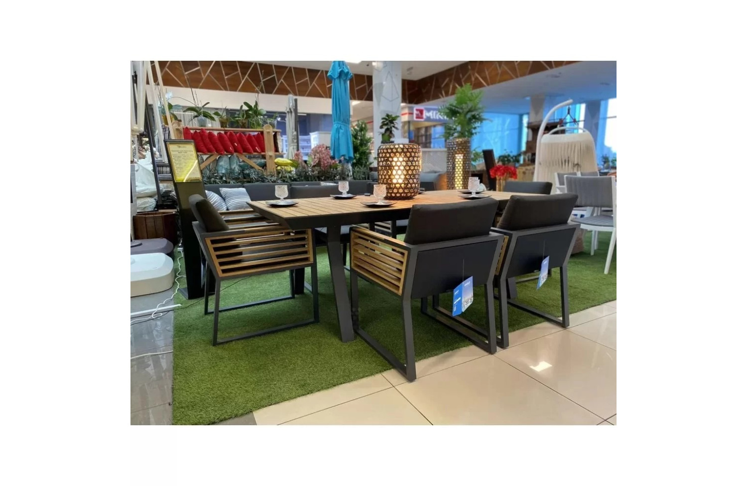 Dining armchair (with cushions) HIGOLD NEW YORK 204012 / BLACK