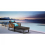 Sunlouger (with cushions) HIGOLD NEW YORK 204051 / BLACK