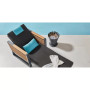 Sunlouger (with cushions) HIGOLD NEW YORK 204051 / BLACK